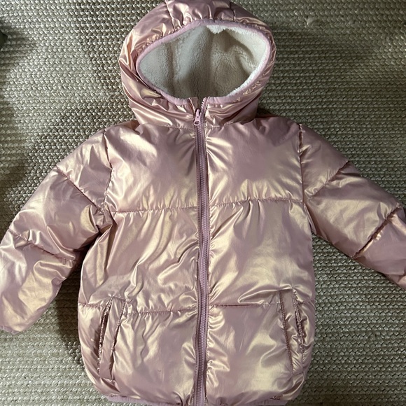 Swiss Tech Other - Swiss Tech Pink and White Puffer Jacket